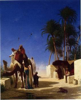 unknow artist Arab or Arabic people and life. Orientalism oil paintings  411 oil painting image